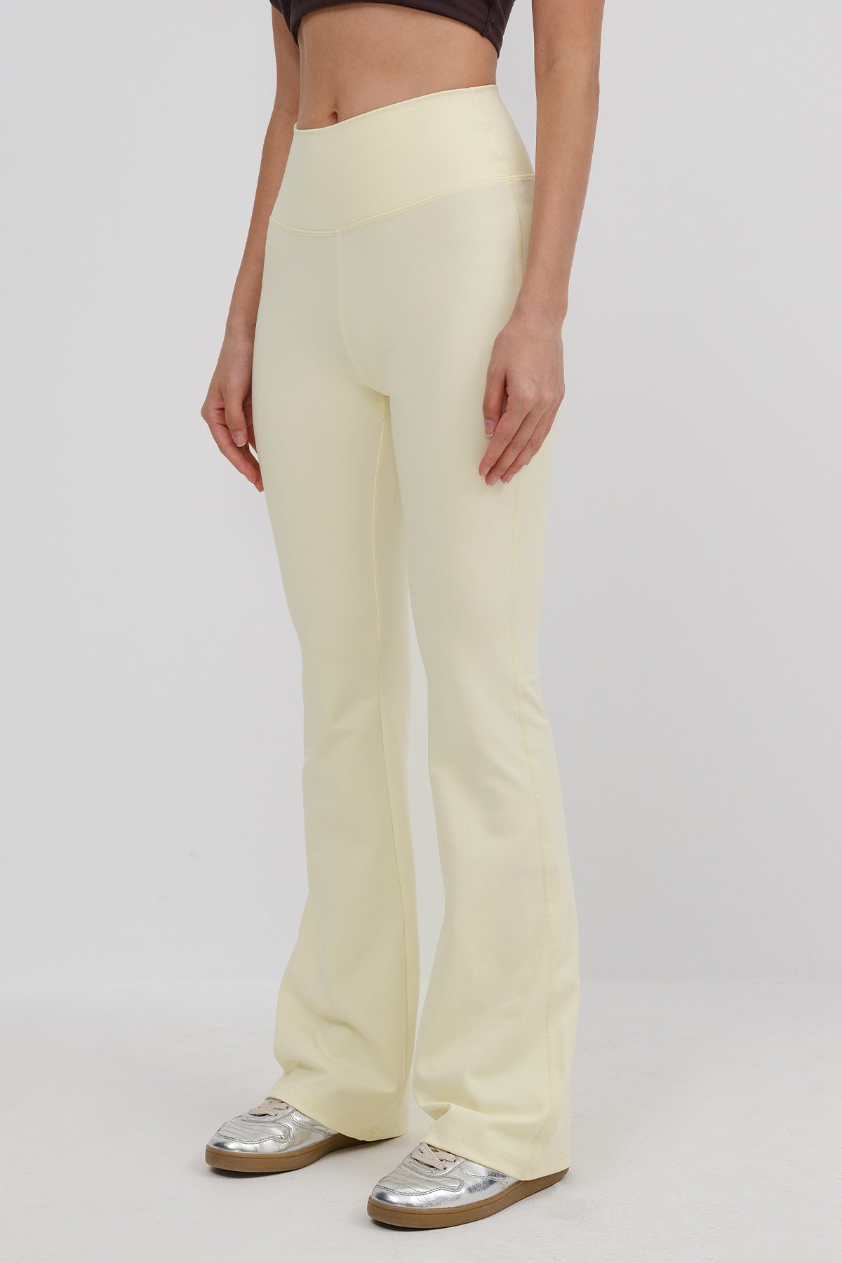 High Waist Flare Leg Leggings