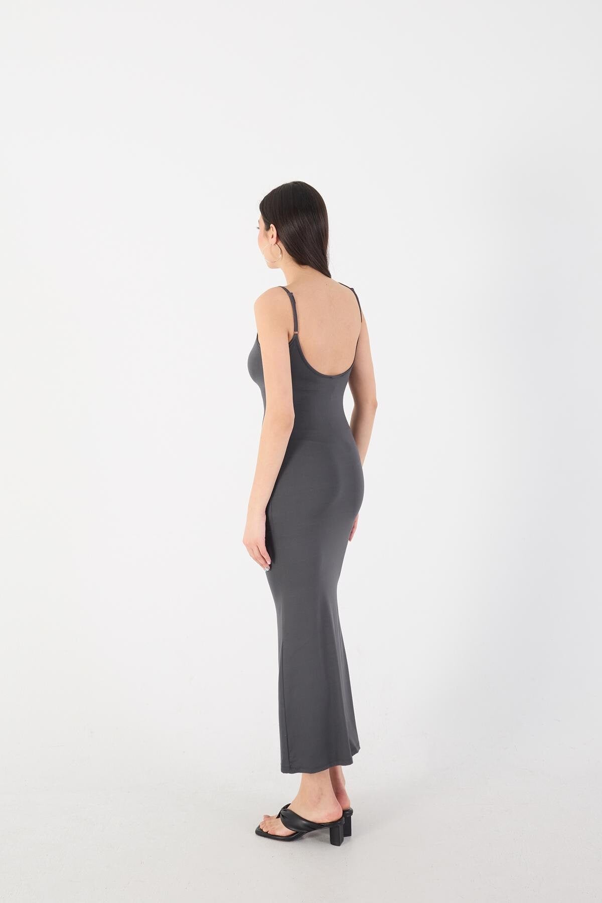 Charcoal_Long-Dress-With-Straps-addax