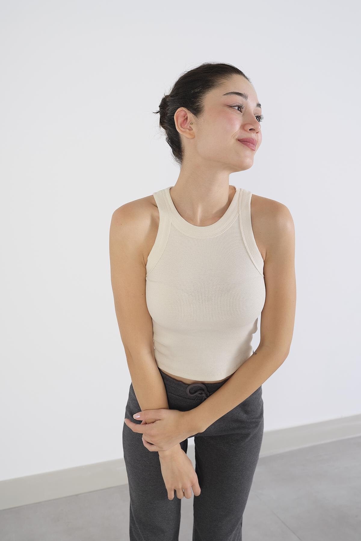 Light-Stone_Halter-Neck-Blouse-addax