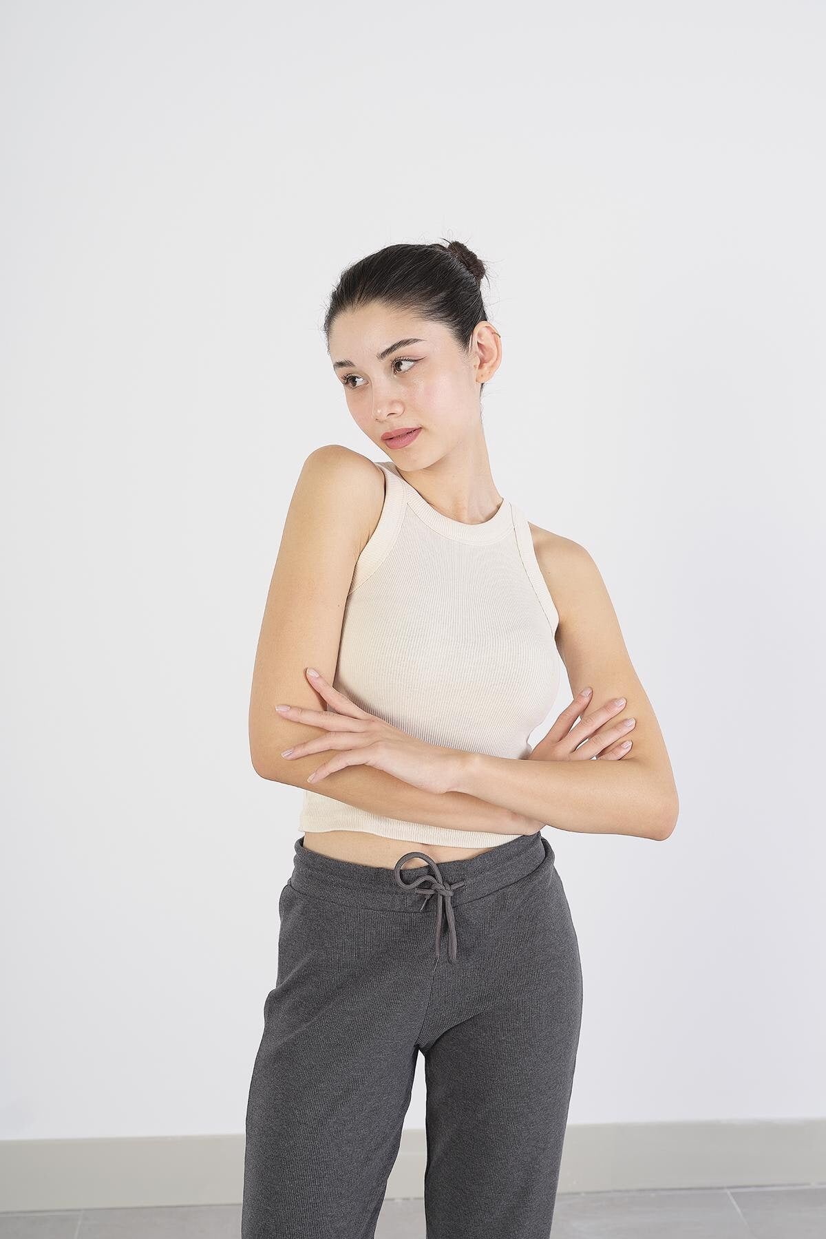 Light-Stone_Halter-Neck-Blouse-addax