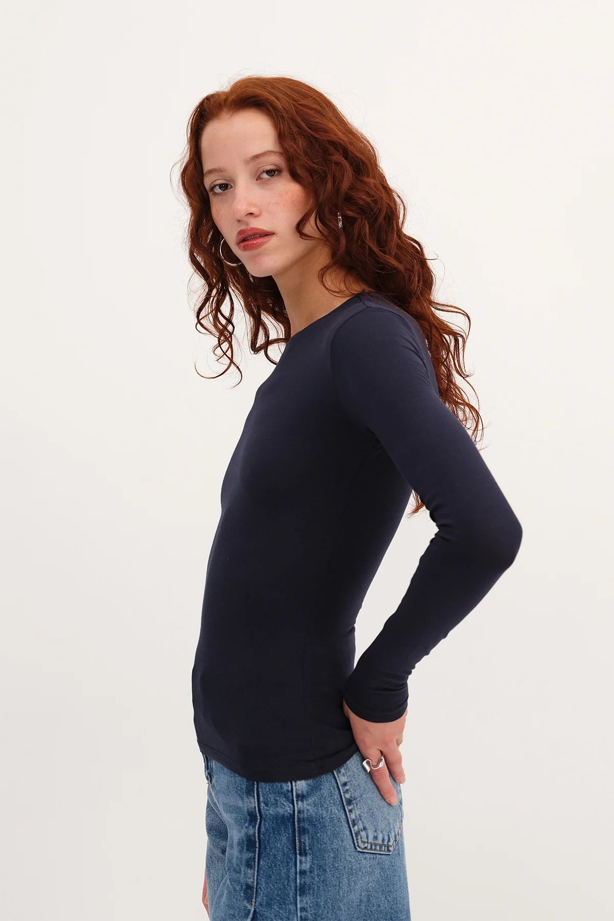 Night-Blue_Round-Neck-Basic-Blouse-addax