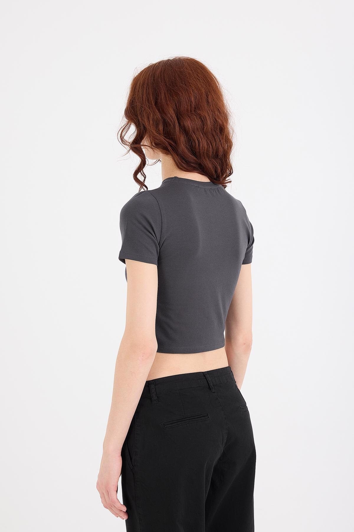 Charcoal_Round-Neck-Basic-Crop-T-Shirt-addax