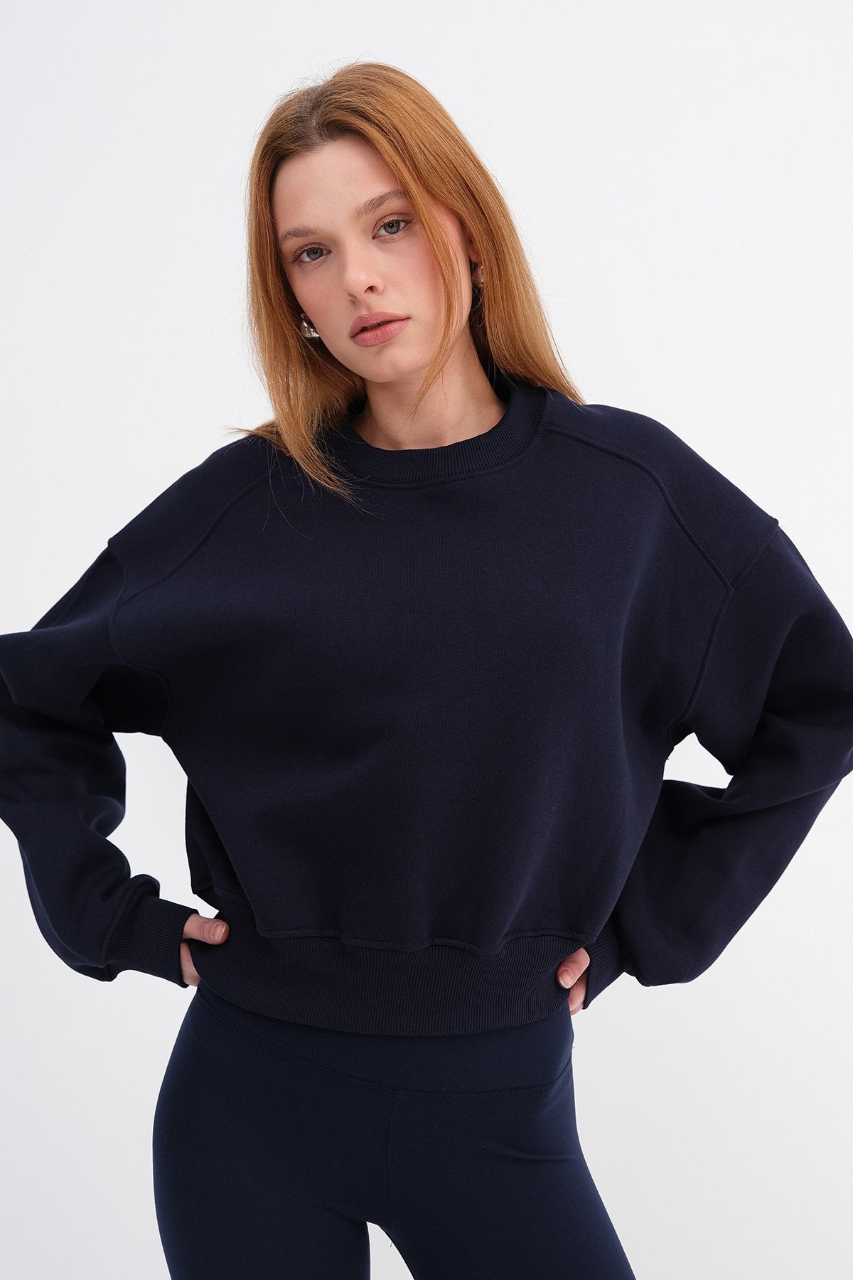 Night-Blue_Brushed-Crew-Neck-Basic-Sweatshirt-addax