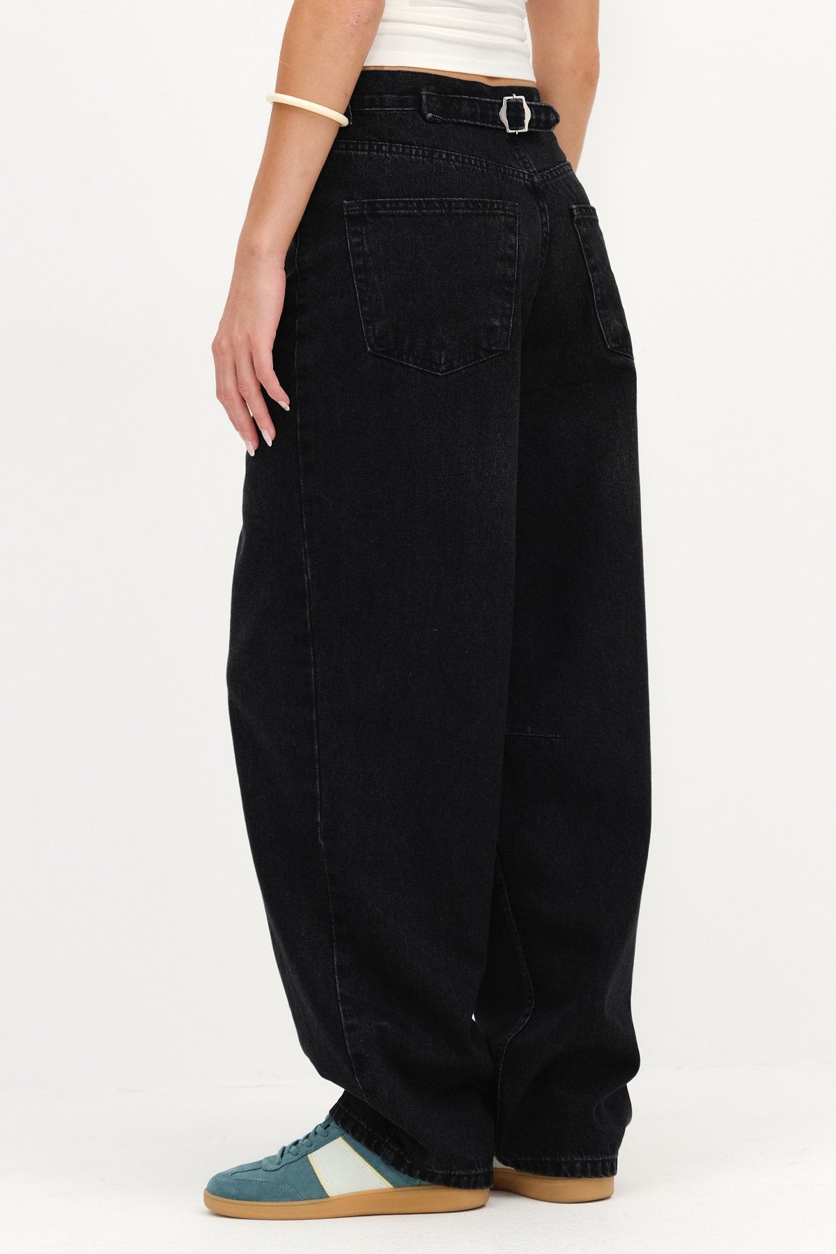 Charcoal_Wide-Leg-Jeans-with-Strap- Detail-addax
