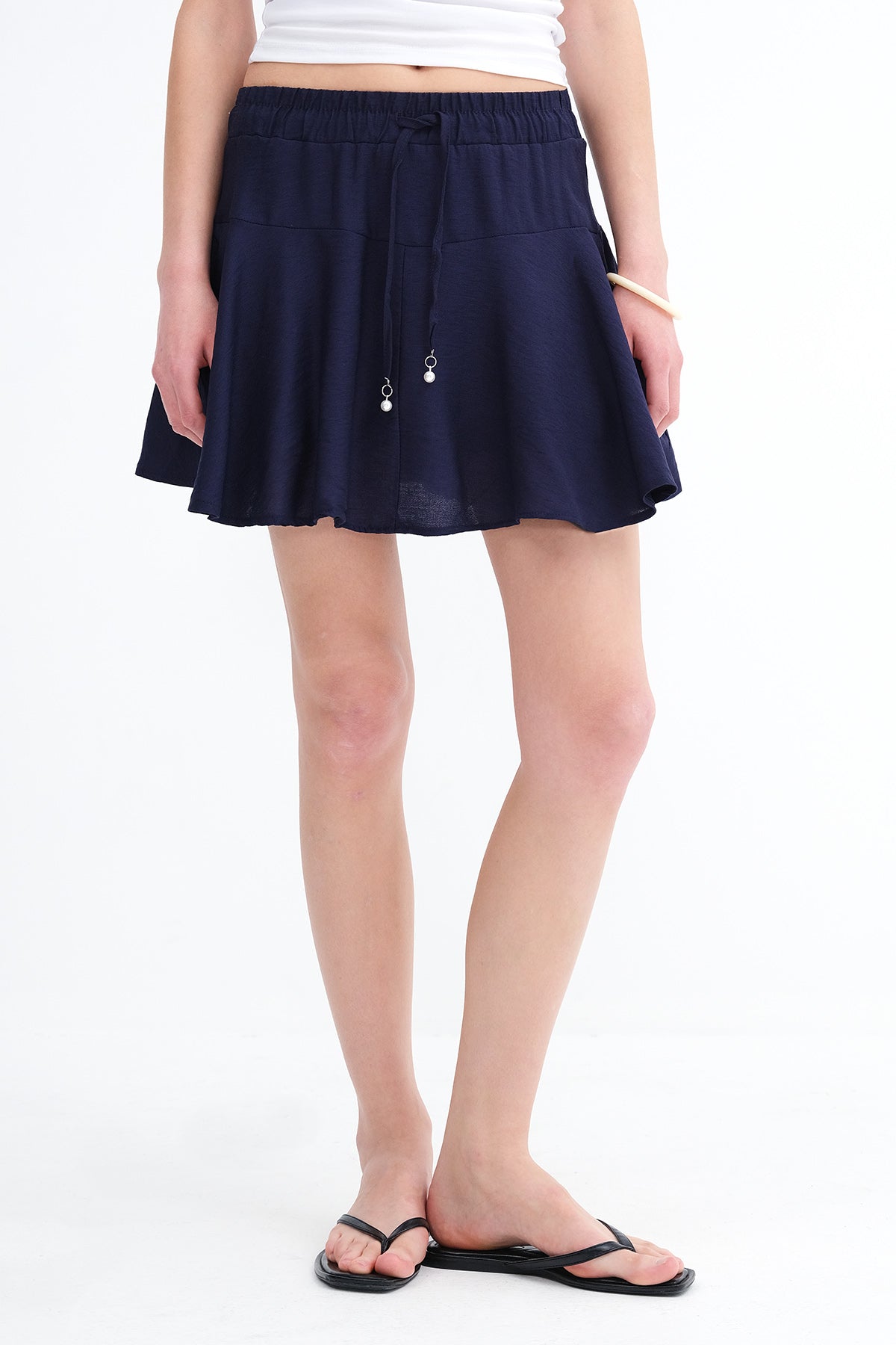 Night-Blue_Skort-With-Tied-Detail-addax
