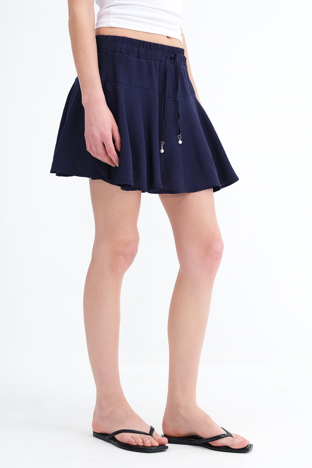Night-Blue_Skort-With-Tied-Detail-addax