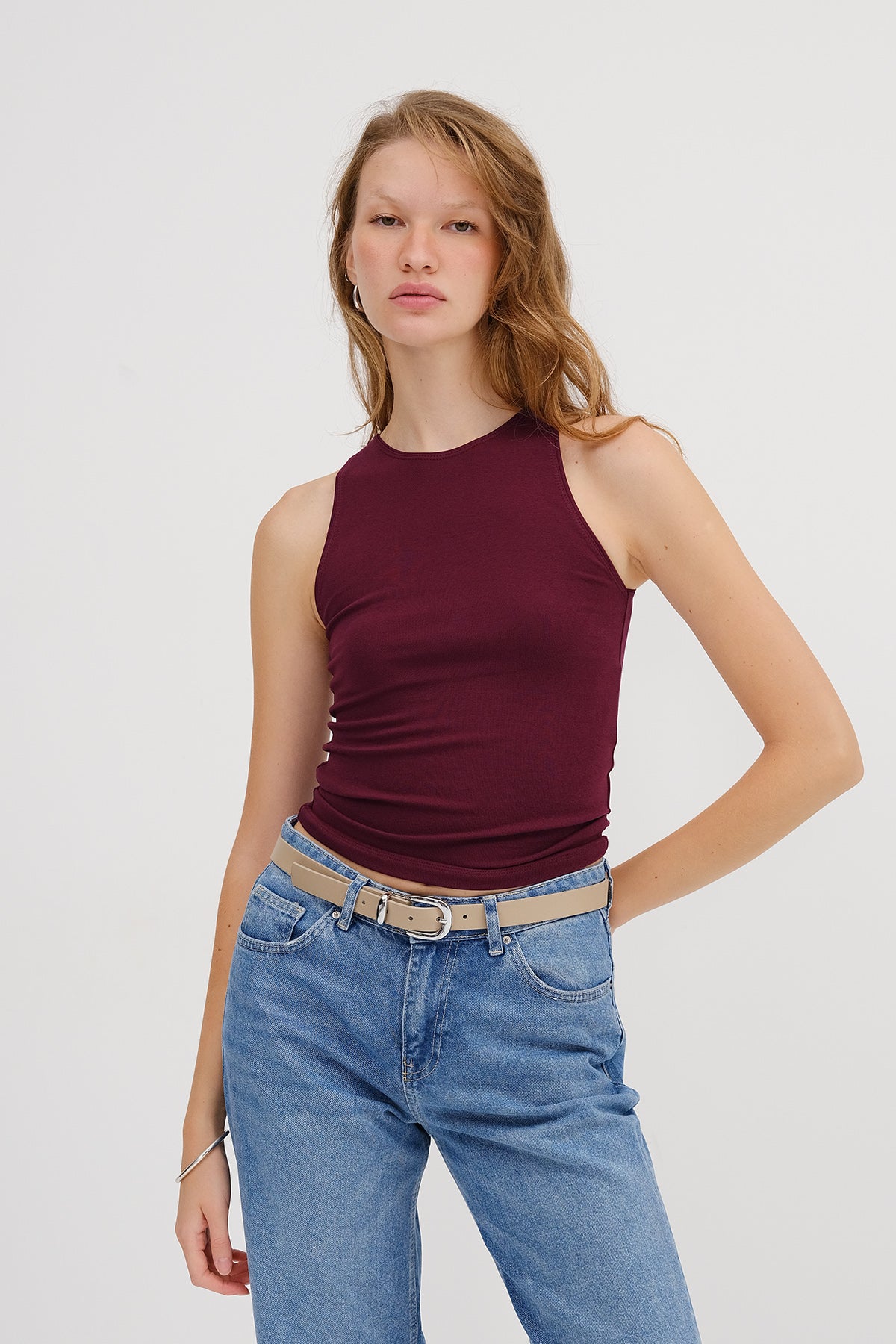 Burgundy_Halter-Neck-Tank-Top-addax