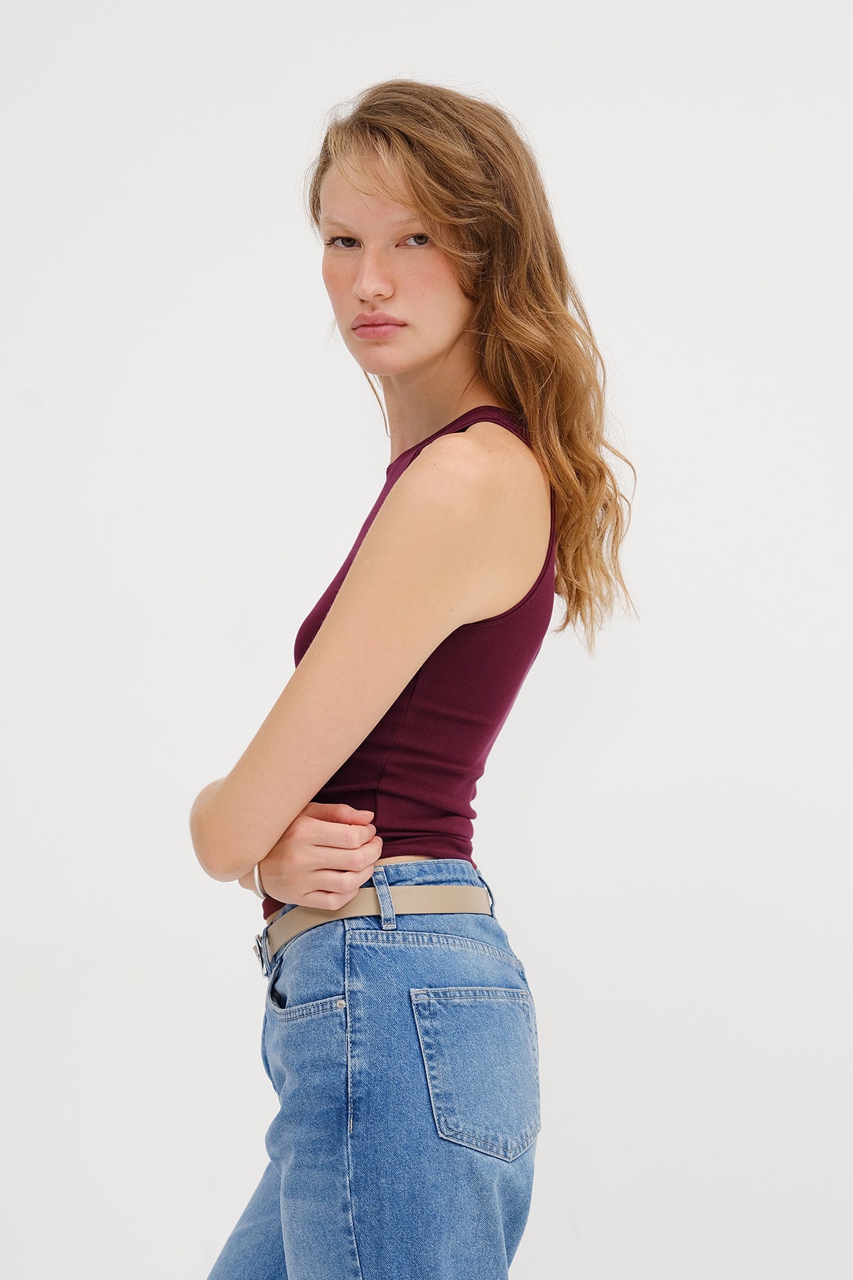 Burgundy_Halter-Neck-Tank-Top-addax