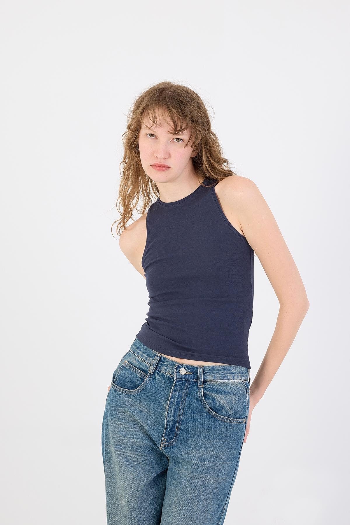 Deep-Cobalt_Halter-Neck-Tank-Top-addax