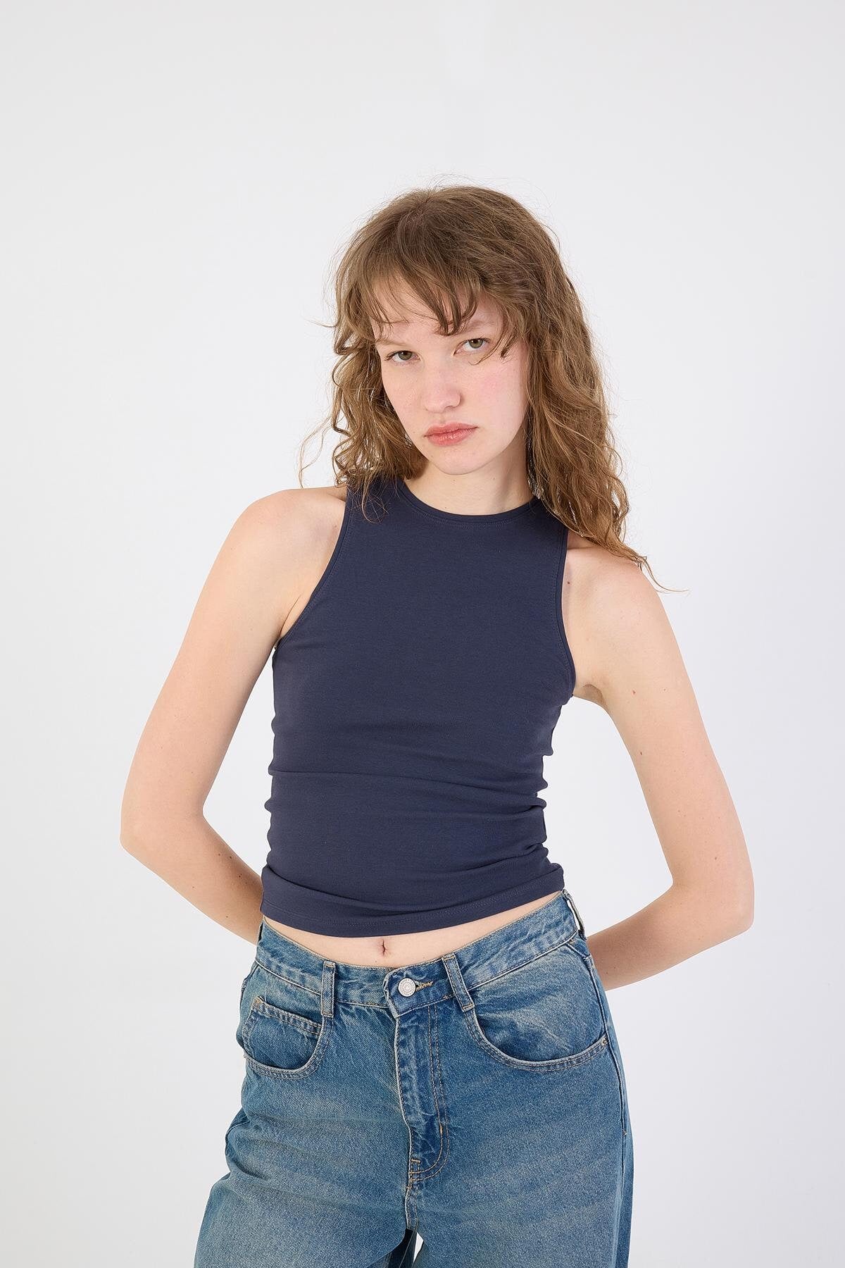 Deep-Cobalt_Halter-Neck-Tank-Top-addax
