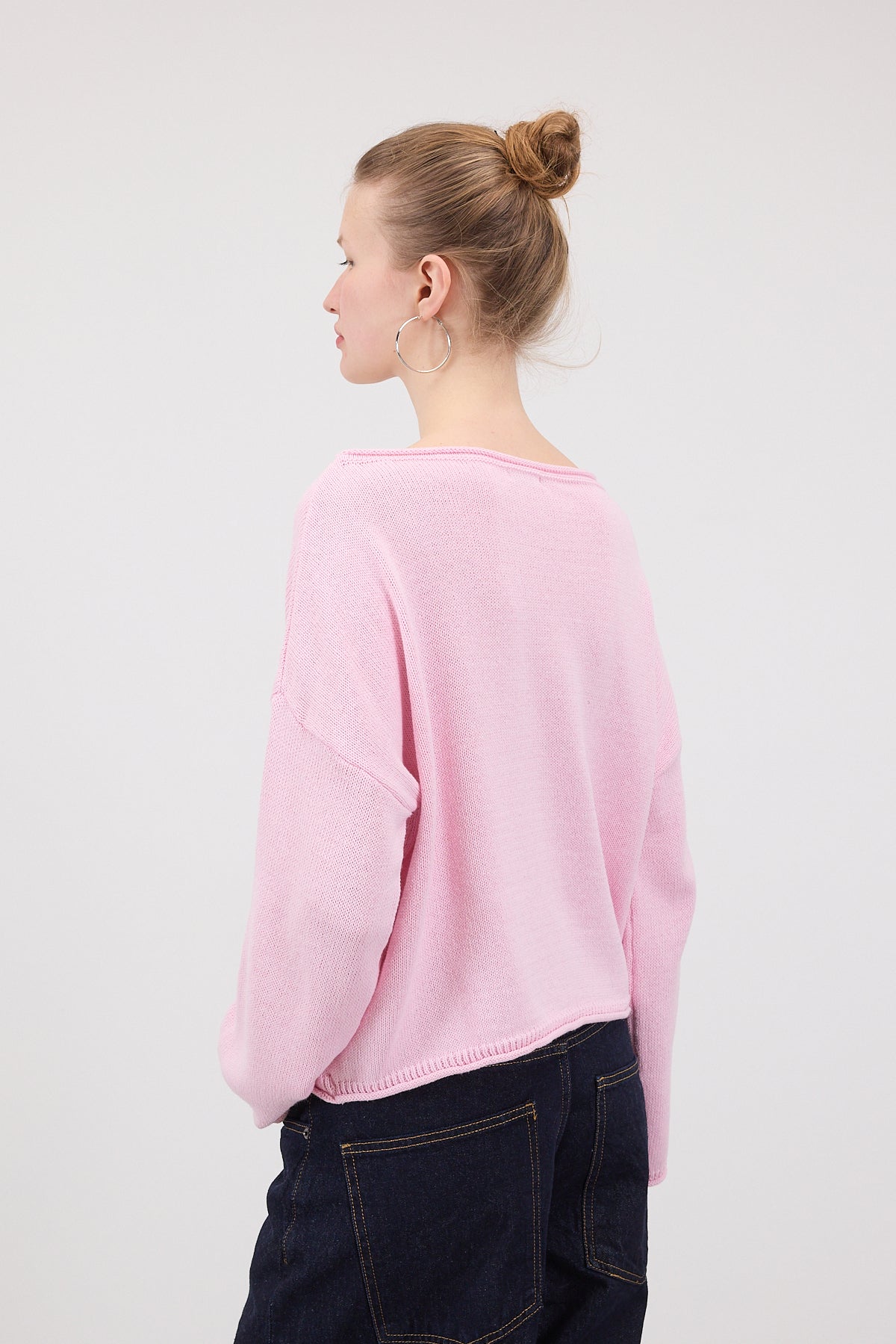 Pink_Boat-Neck-Knitwear-Sweater-addax
