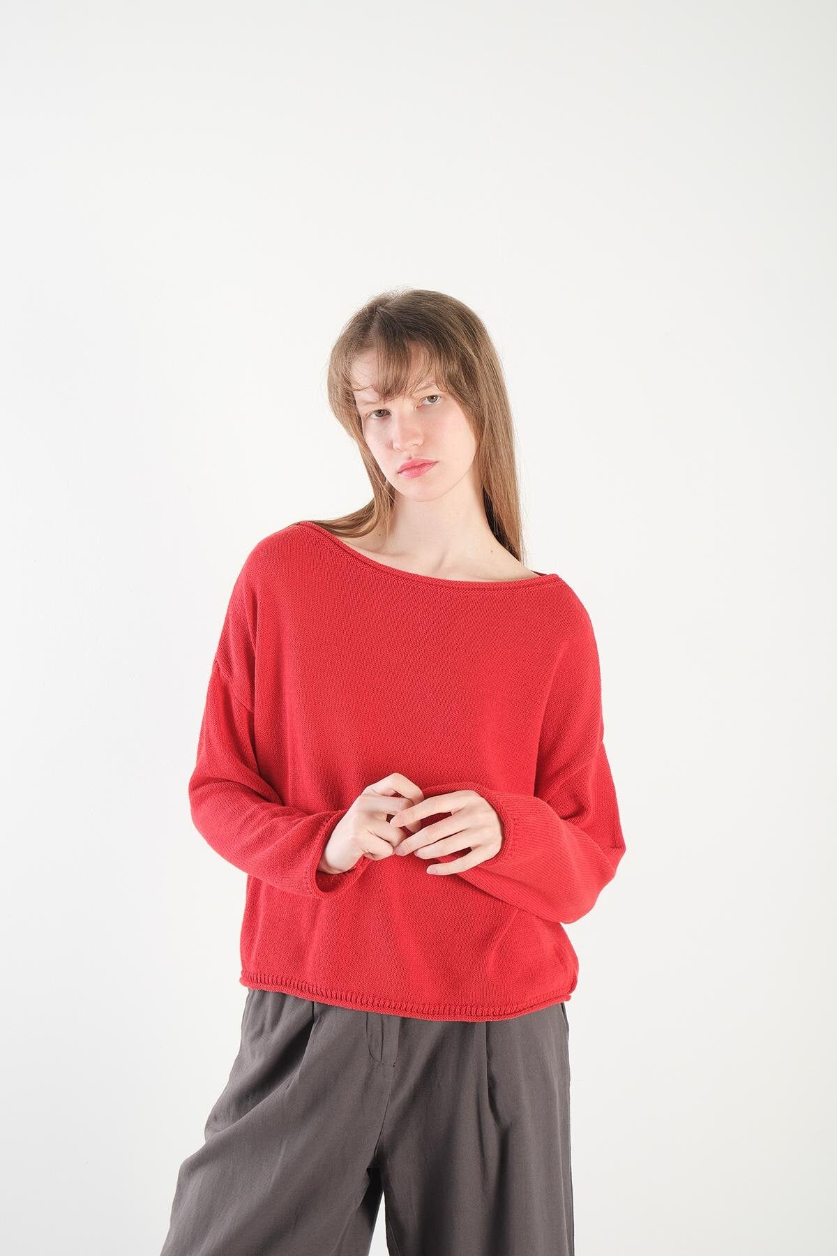 Red_Boat-Neck-Knitwear-Sweater-addax