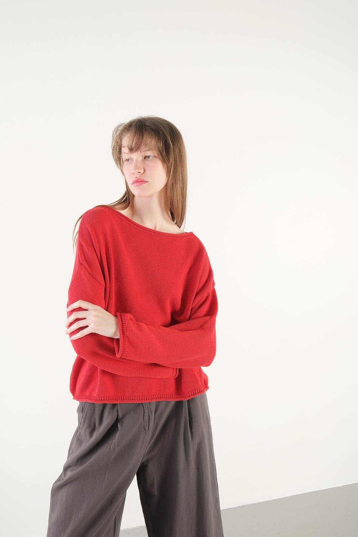 Red_Boat-Neck-Knitwear-Sweater-addax