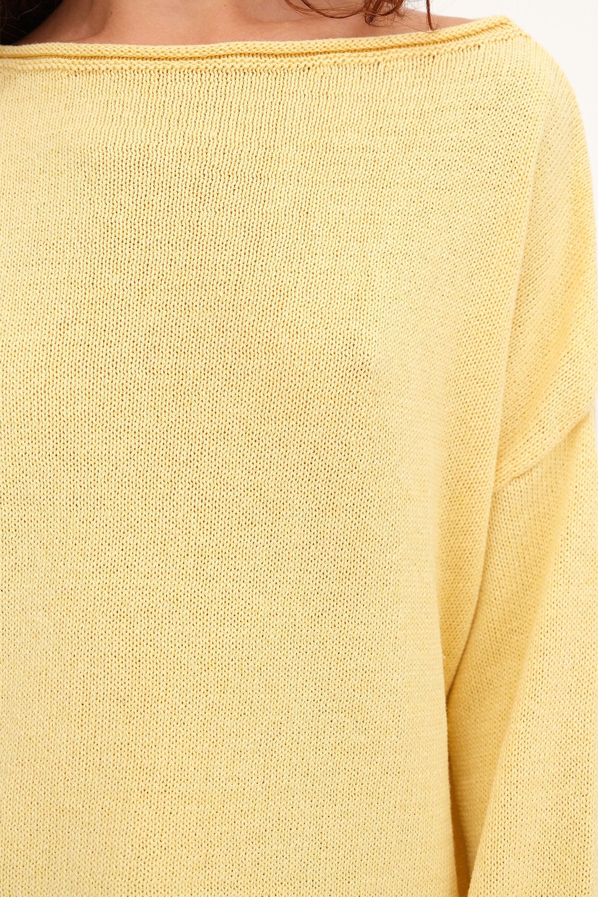 Light---Yellow_Boat-Neck-Knitwear-Sweater-addax