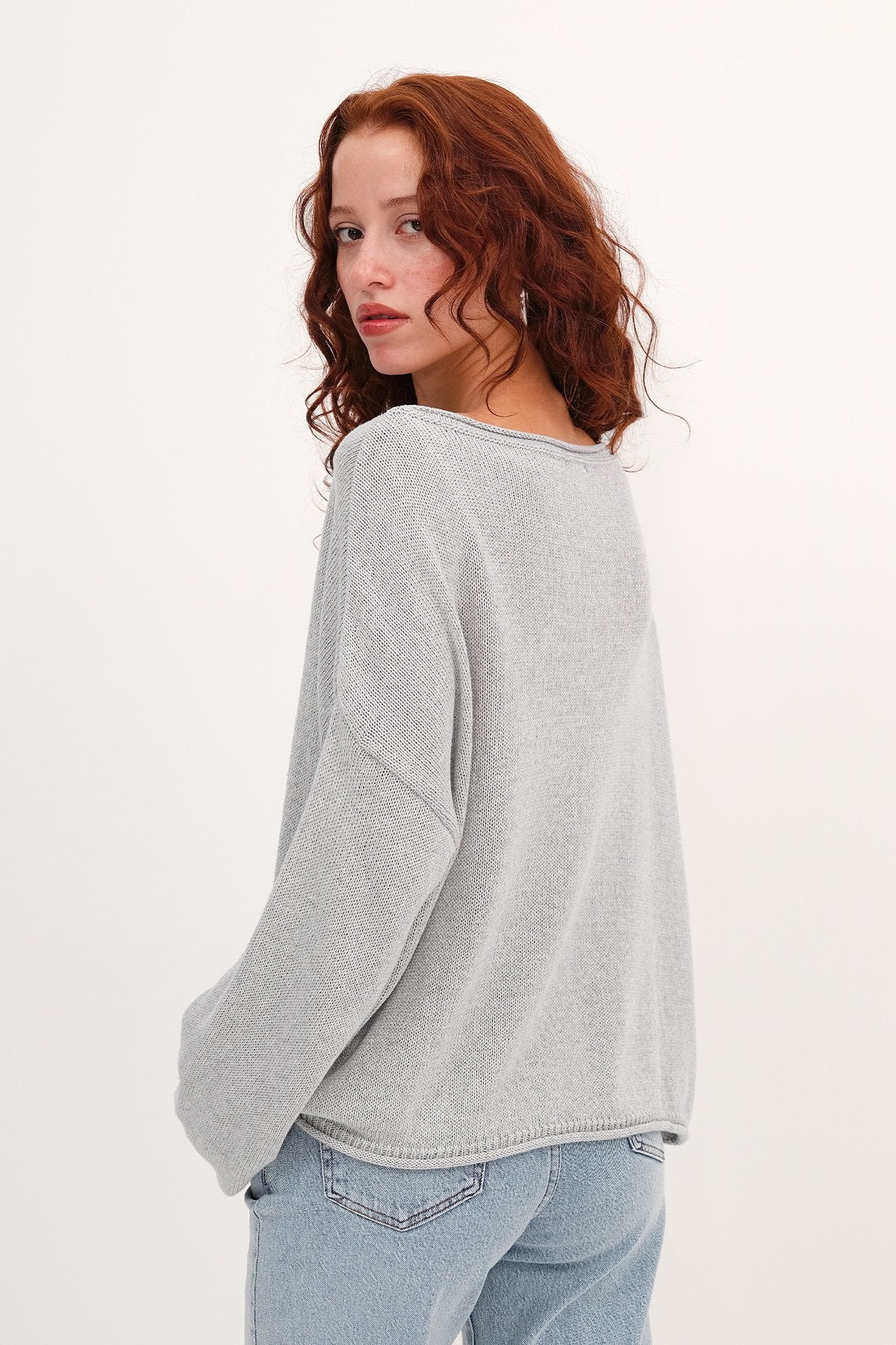 Grey-Melange_Boat-Neck-Knitwear-Sweater-addax