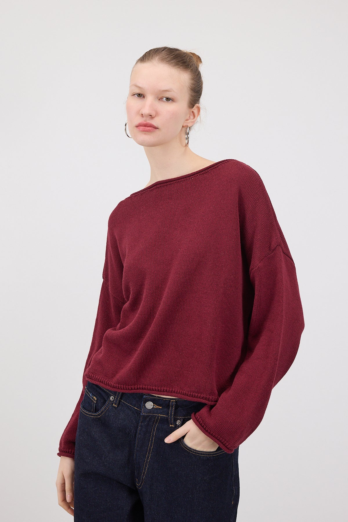 Light-Burgundy_Boat-Neck-Knitwear-Sweater-addax