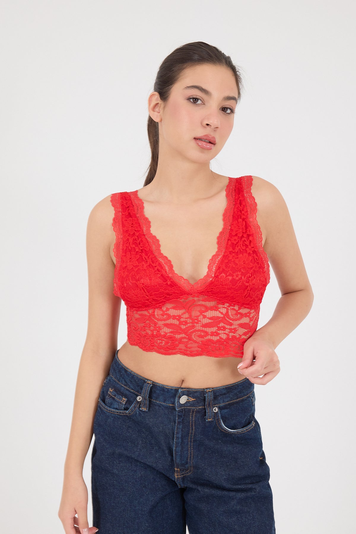 Red_Thick-Strap-Lace-Bustier-addax