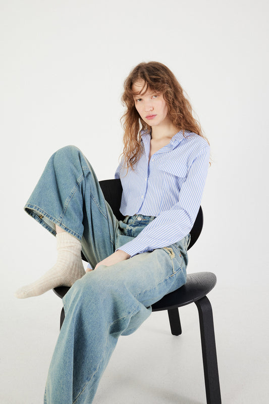 Blue_Striped-Long-Sleeve-Crop-Shirt-addax