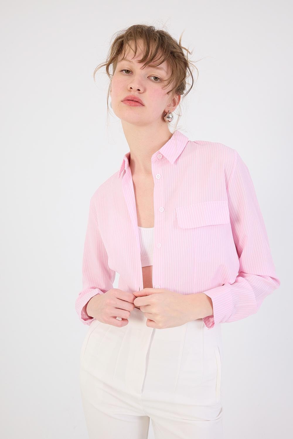 Pink_Striped-Long-Sleeve-Crop-Shirt-addax