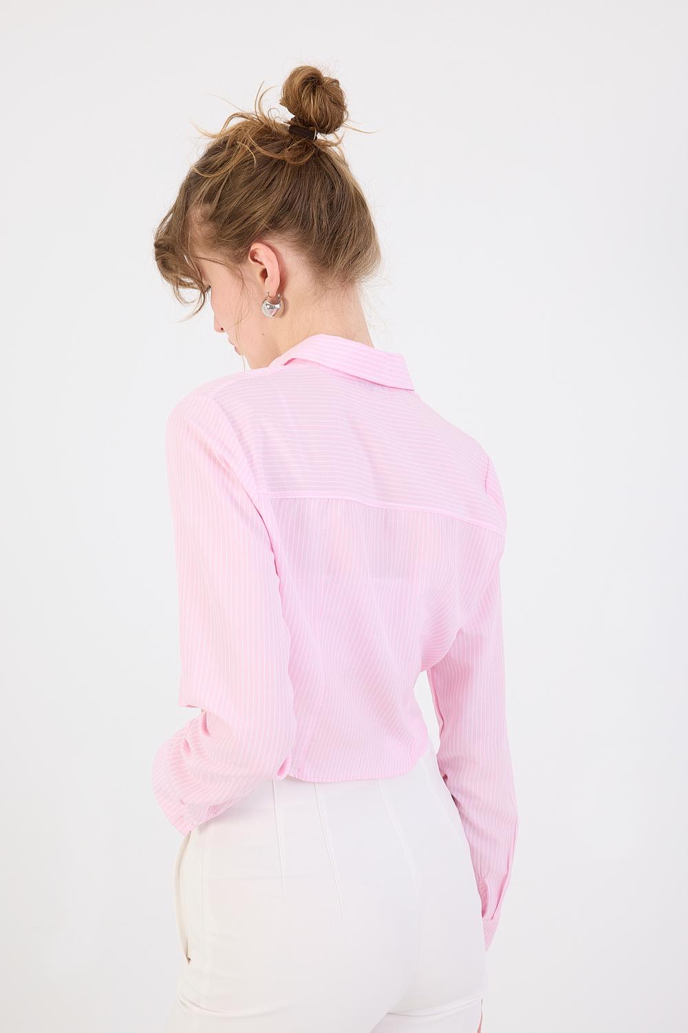 Pink_Striped-Long-Sleeve-Crop-Shirt-addax