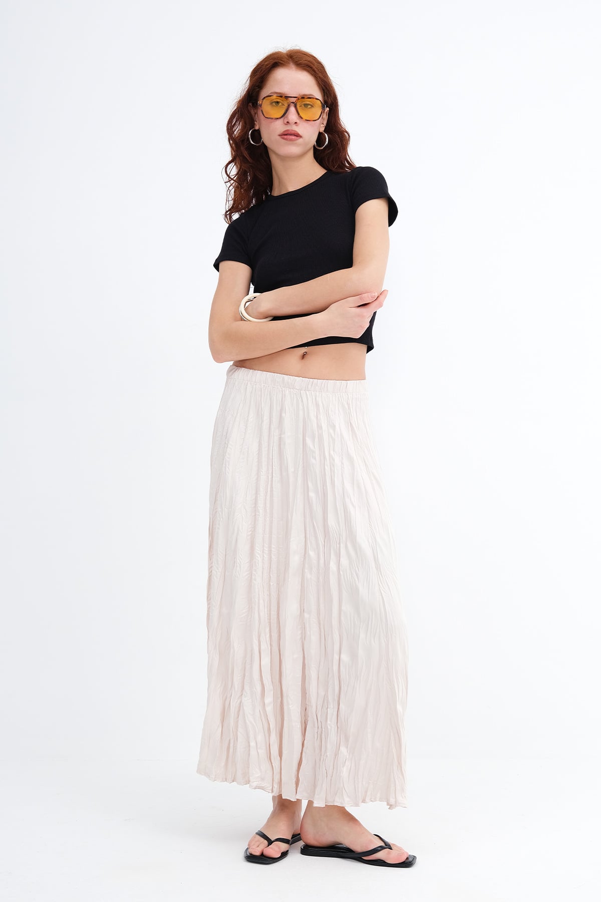 Stone_Long-Skirt-With-Elastic-Waist-addax