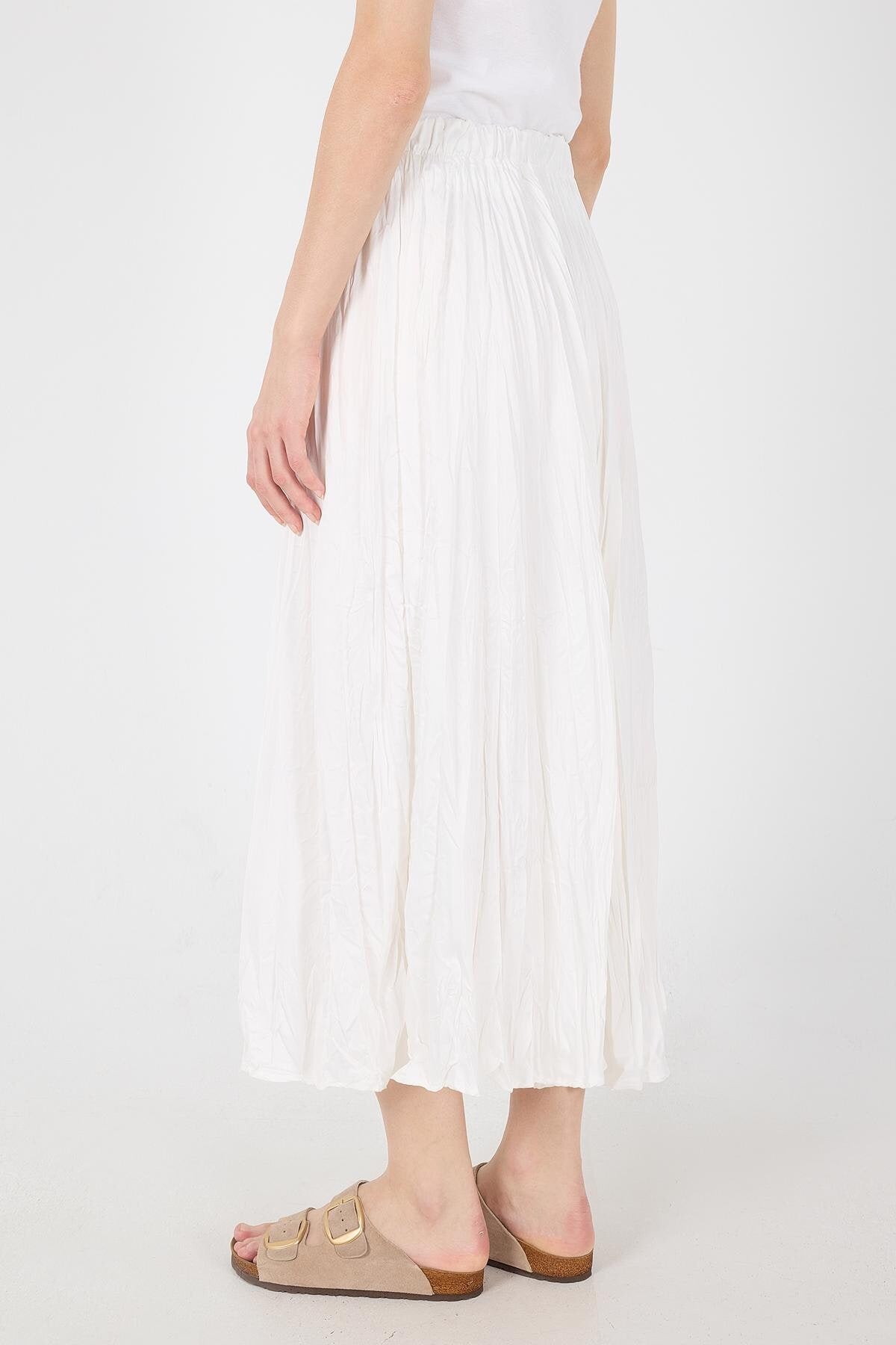 Ecru_Long-Skirt-With-Elastic-Waist-addax