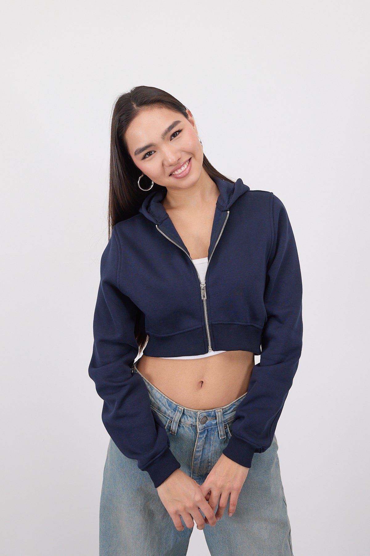 Night-Blue_Raised-Hooded-Crop-Sweatshirt-addax