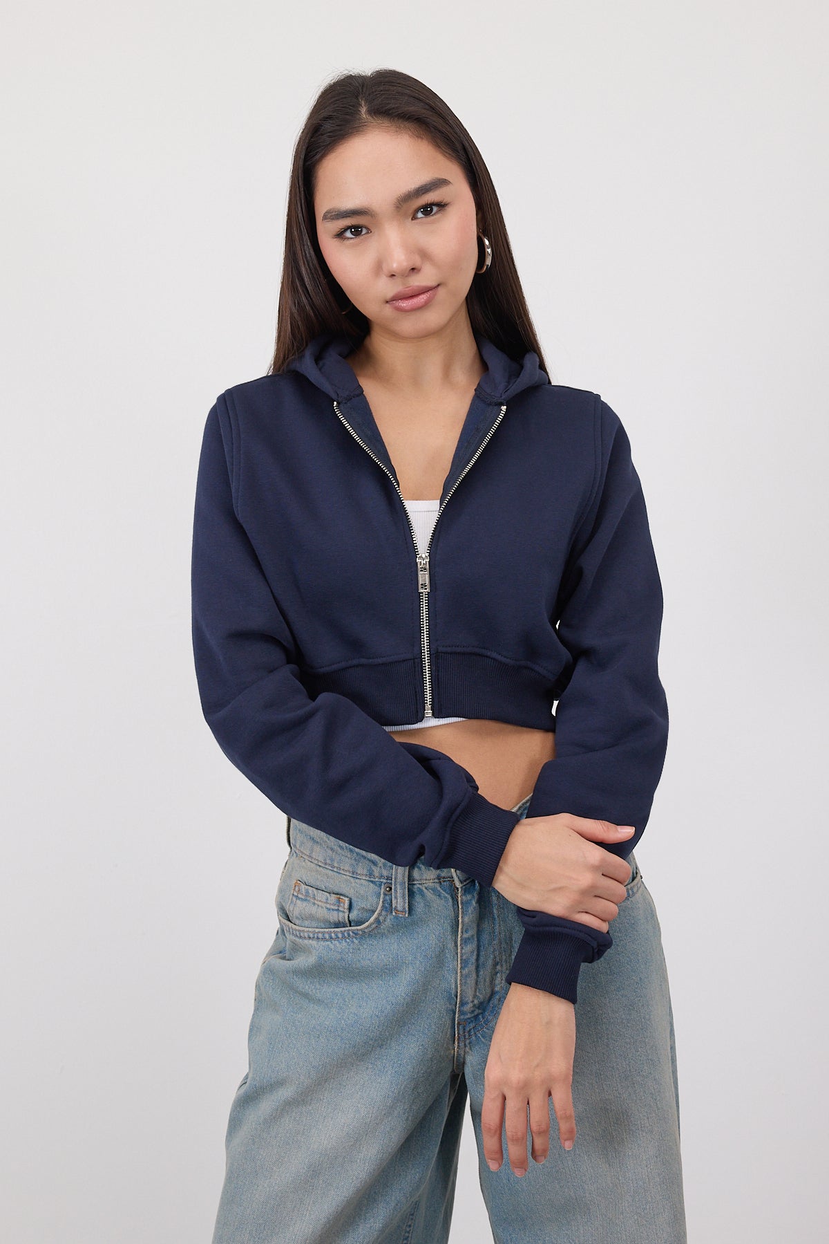 Night-Blue_Raised-Hooded-Crop-Sweatshirt-addax