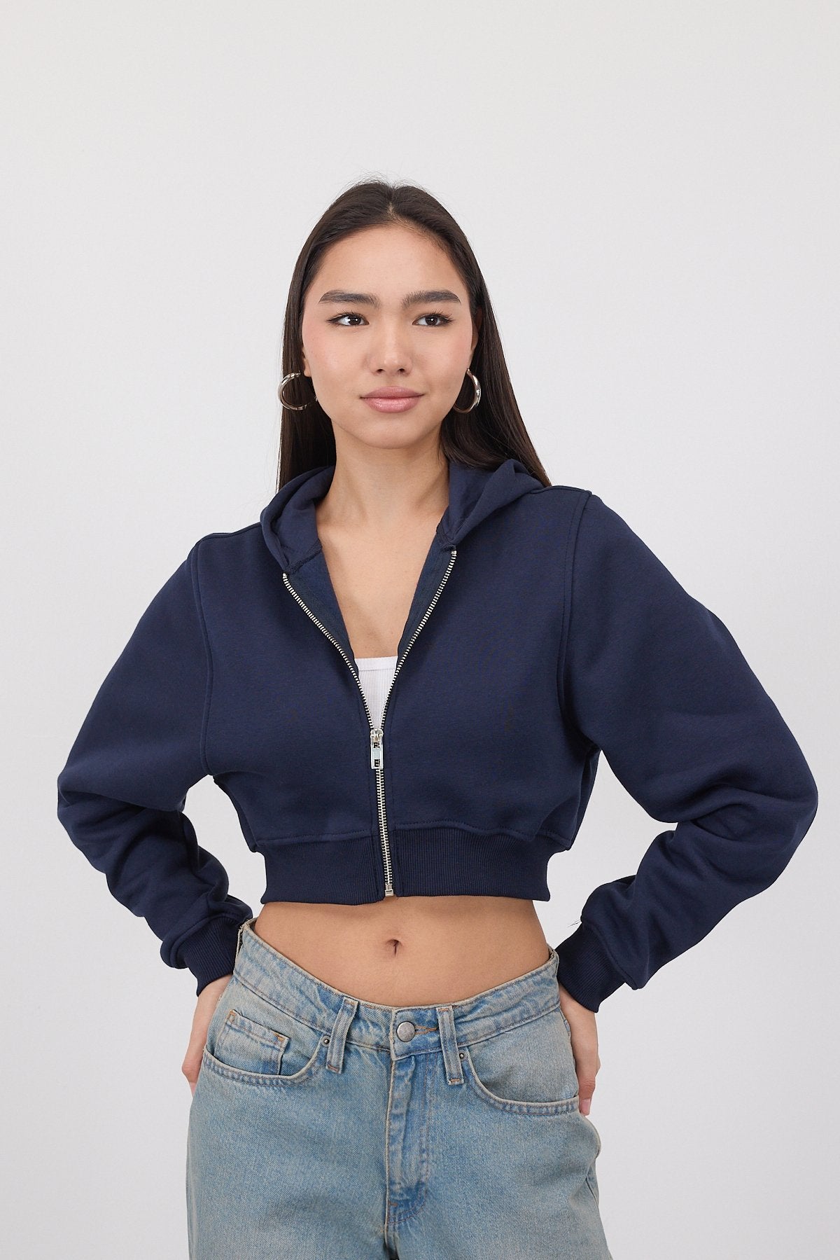 Night-Blue_Raised-Hooded-Crop-Sweatshirt-addax