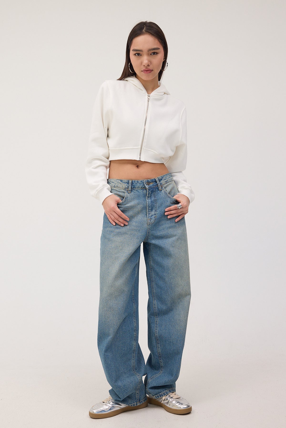 Ecru_Raised-Hooded-Crop-Sweatshirt-addax