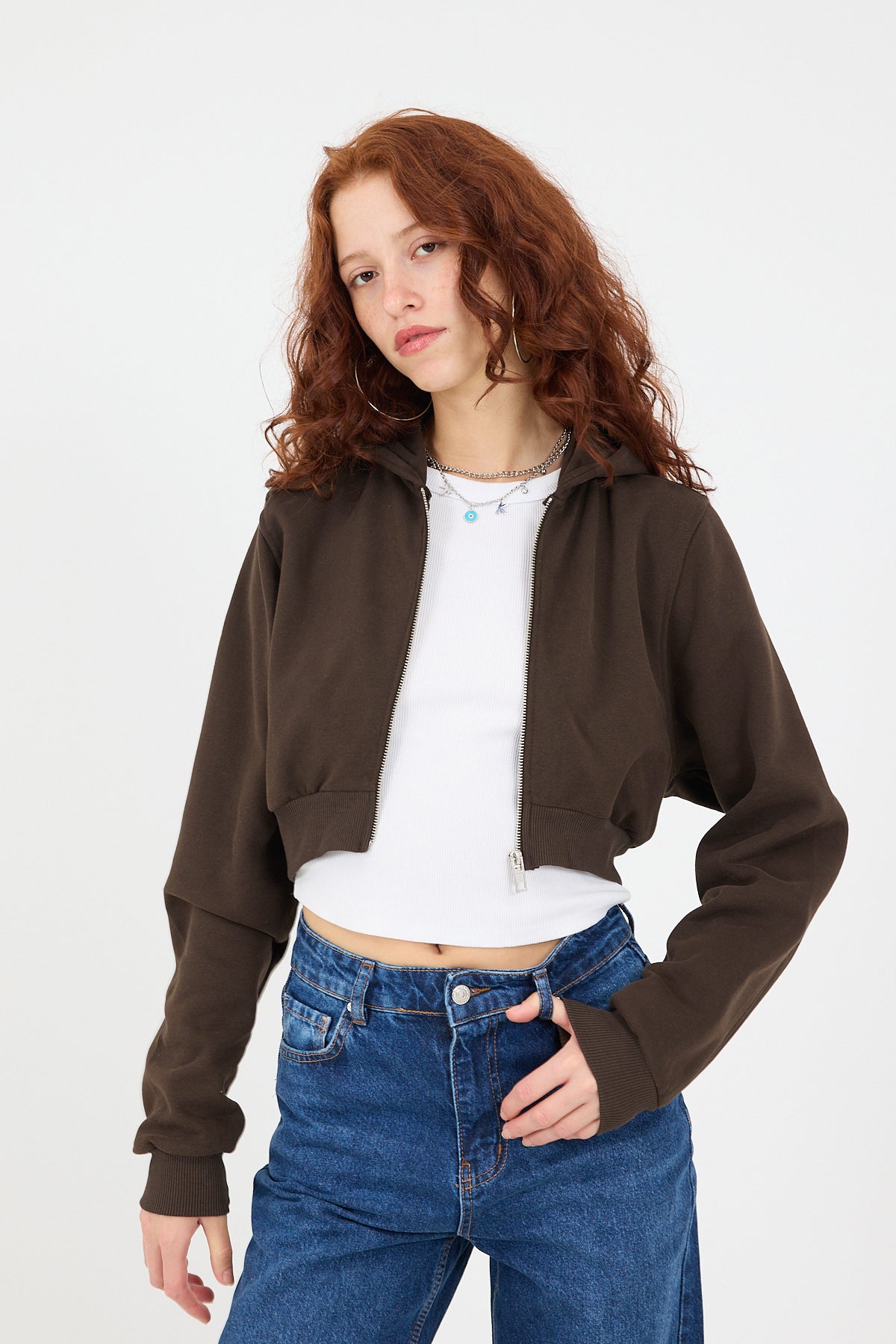 Cocoa-Brown_Raised-Hooded-Crop-Sweatshirt-addax