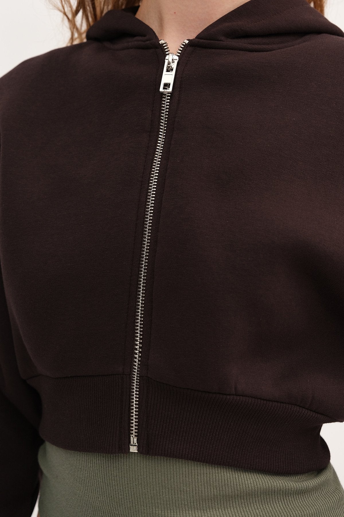 Bitter-Coffee_Raised-Hooded-Crop-Sweatshirt-addax