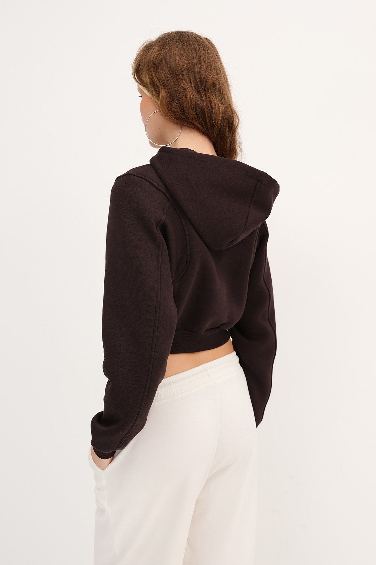Bitter-Coffee_Raised-Hooded-Crop-Sweatshirt-addax