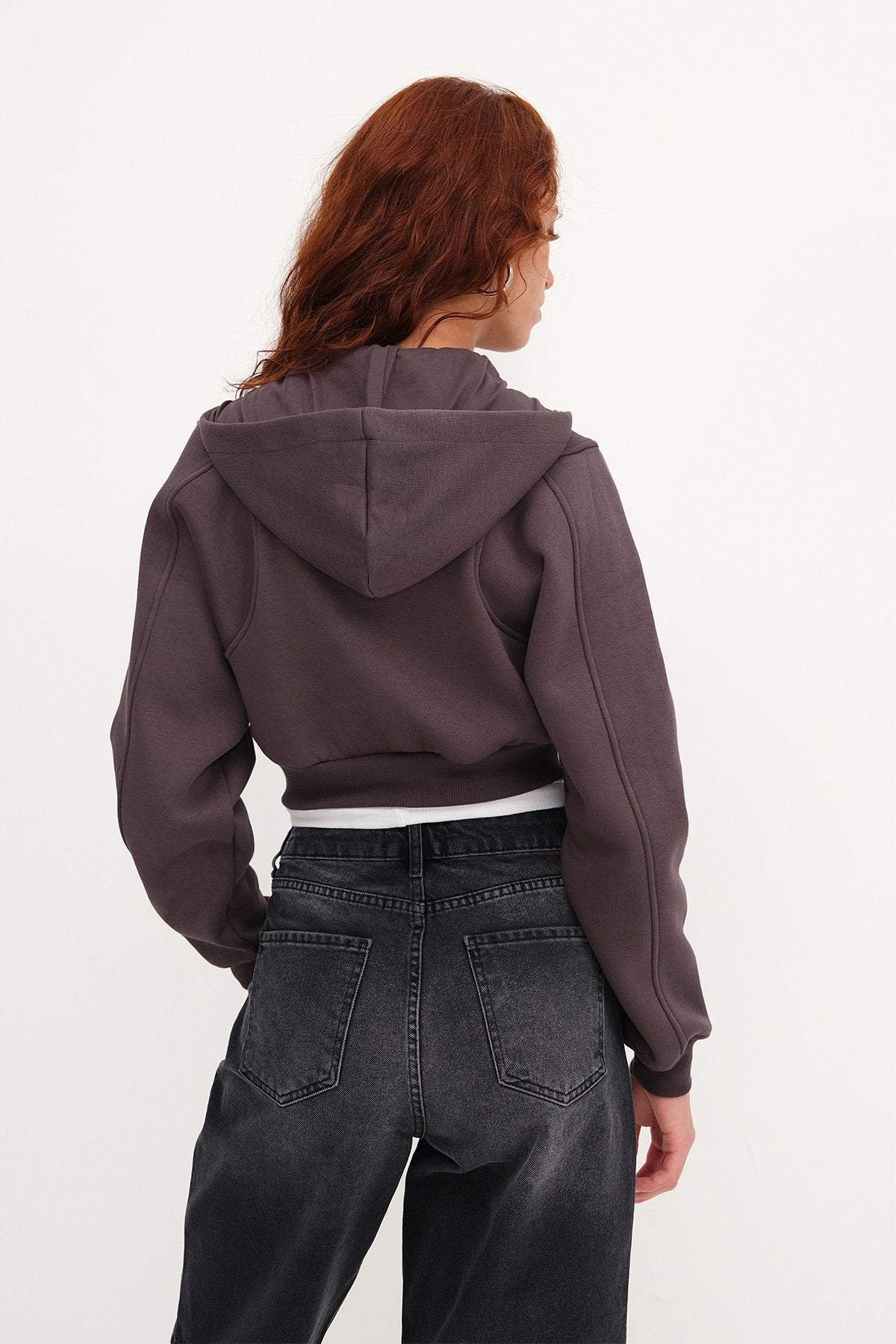 Soft-Brown_Raised-Hooded-Crop-Sweatshirt-addax