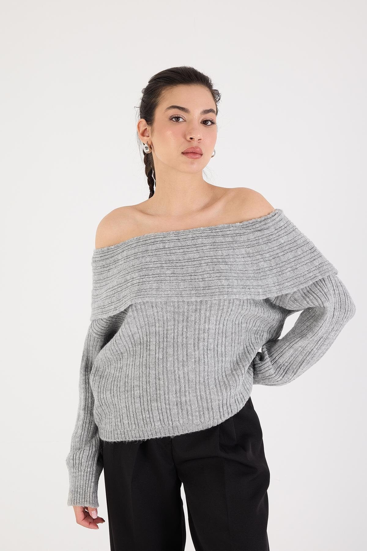 Grey_Boat-Neck-Long-Sleeve-Knit-Sweater-addax