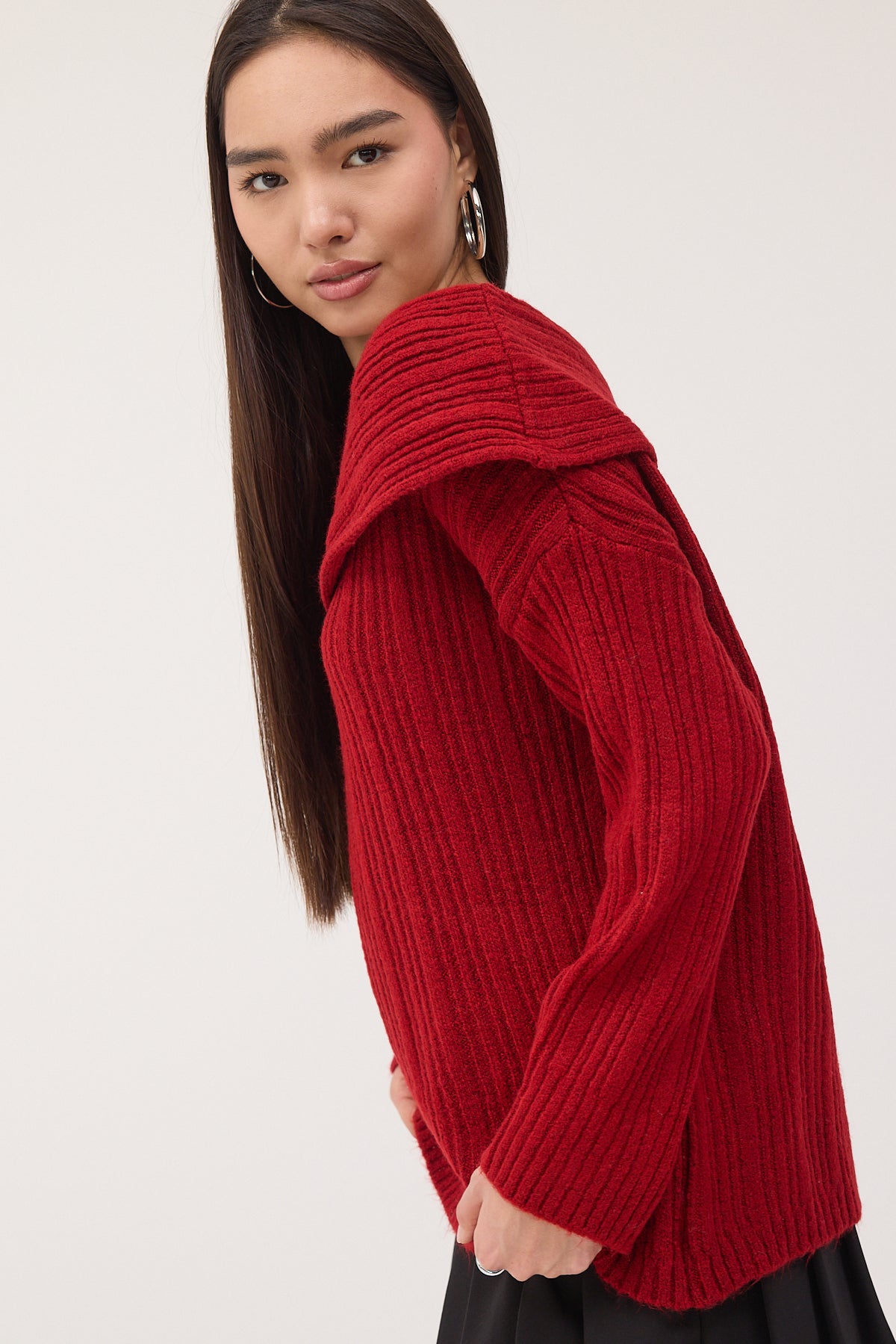 Burgundy_Boat-Neck-Long-Sleeve-Knit-Sweater-addax