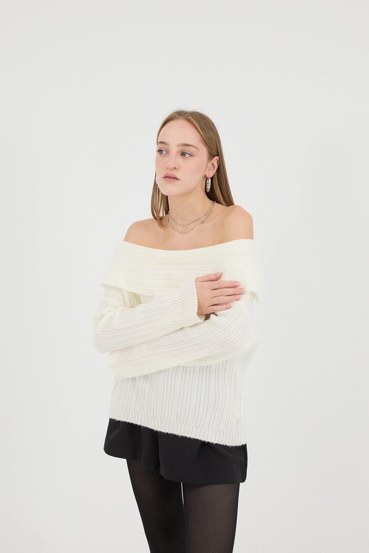 Ecru_Boat-Neck-Long-Sleeve-Knit-Sweater-addax