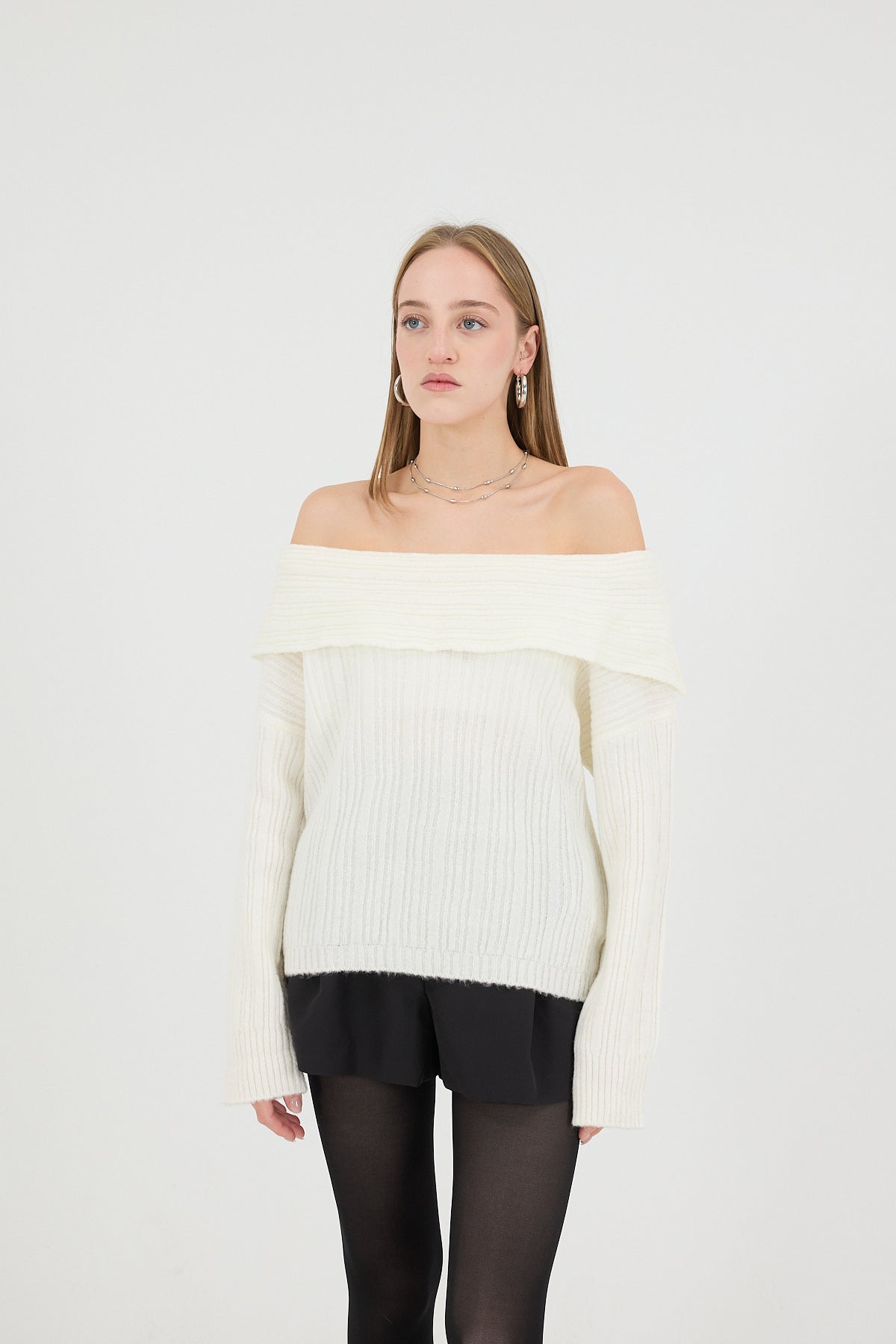 Ecru_Boat-Neck-Long-Sleeve-Knit-Sweater-addax