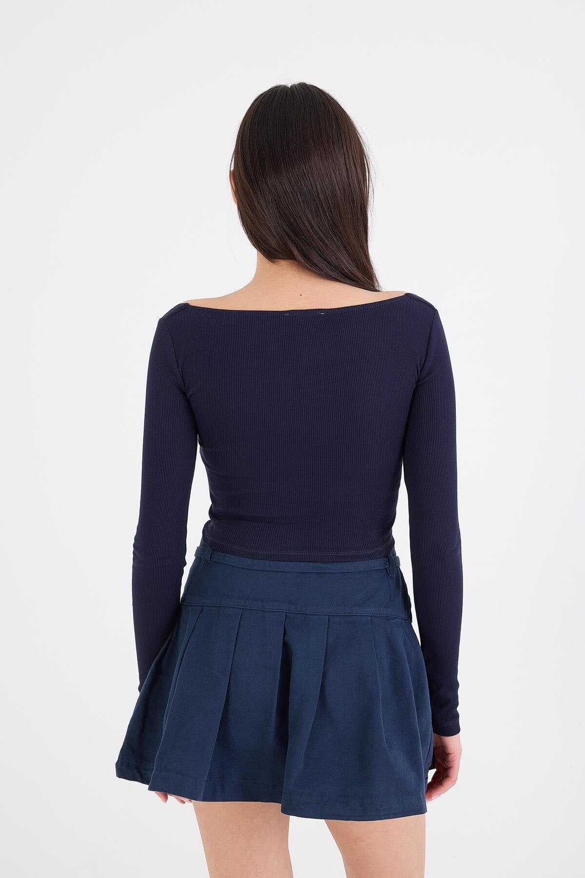 Night-Blue_Square-Neck-Ribbed-Crop-Top-addax