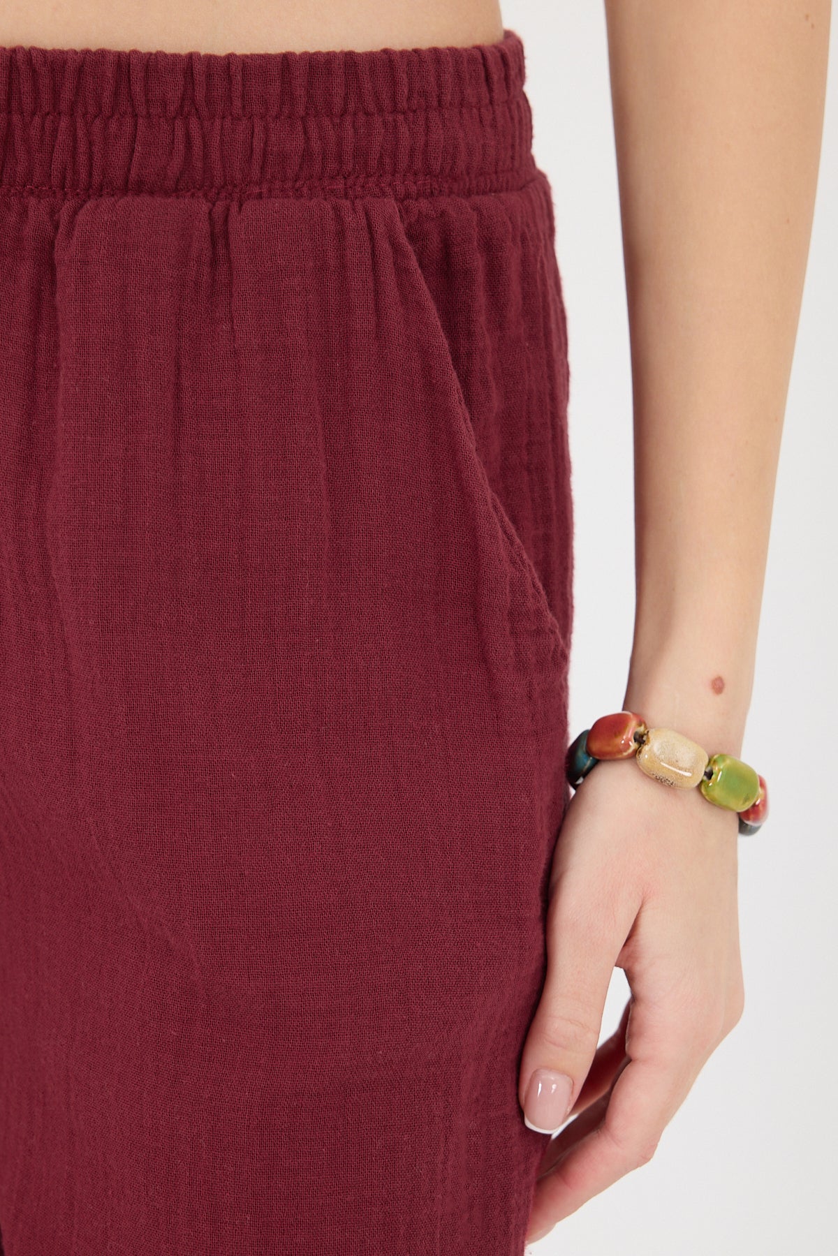Burgundy_Wide-Leg-Trousers-With-Elastic-Waist-addax