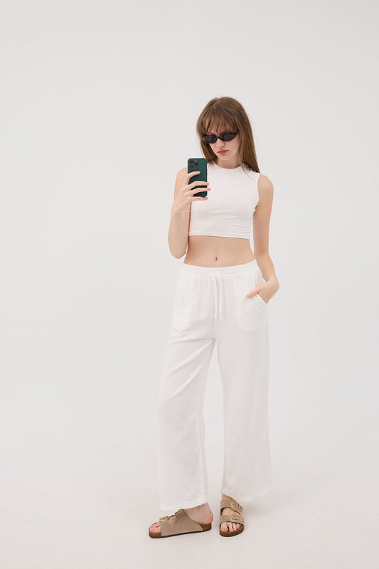 Ecru_Wide-Leg-Trousers-With-Elastic-Waist-addax