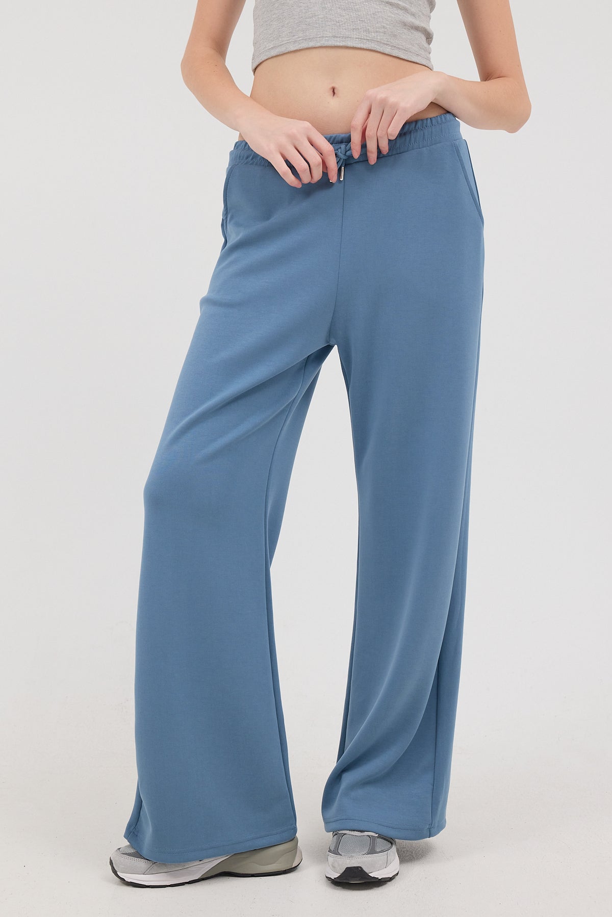 Blue_Elastic-Waist-Modal-Sweatpants-addax