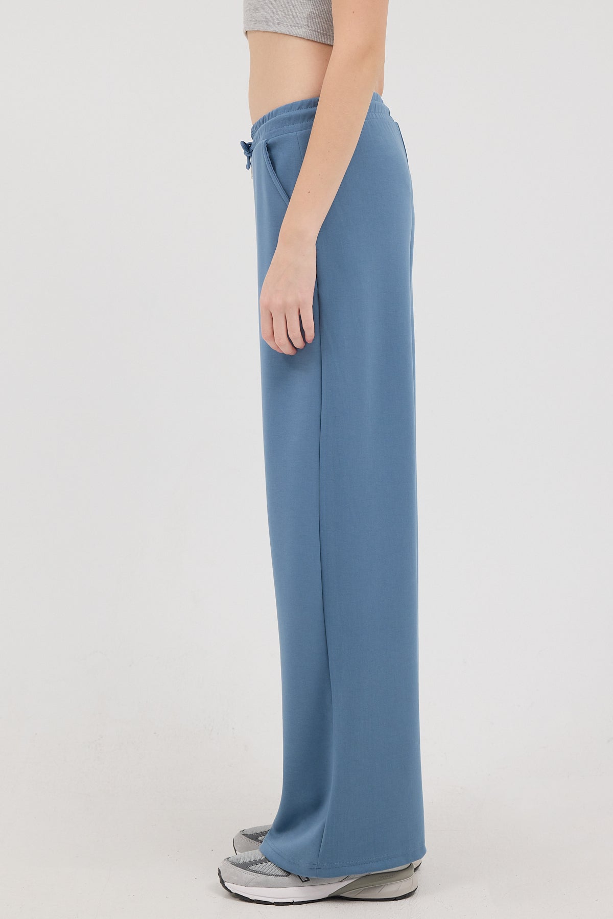 Blue_Elastic-Waist-Modal-Sweatpants-addax