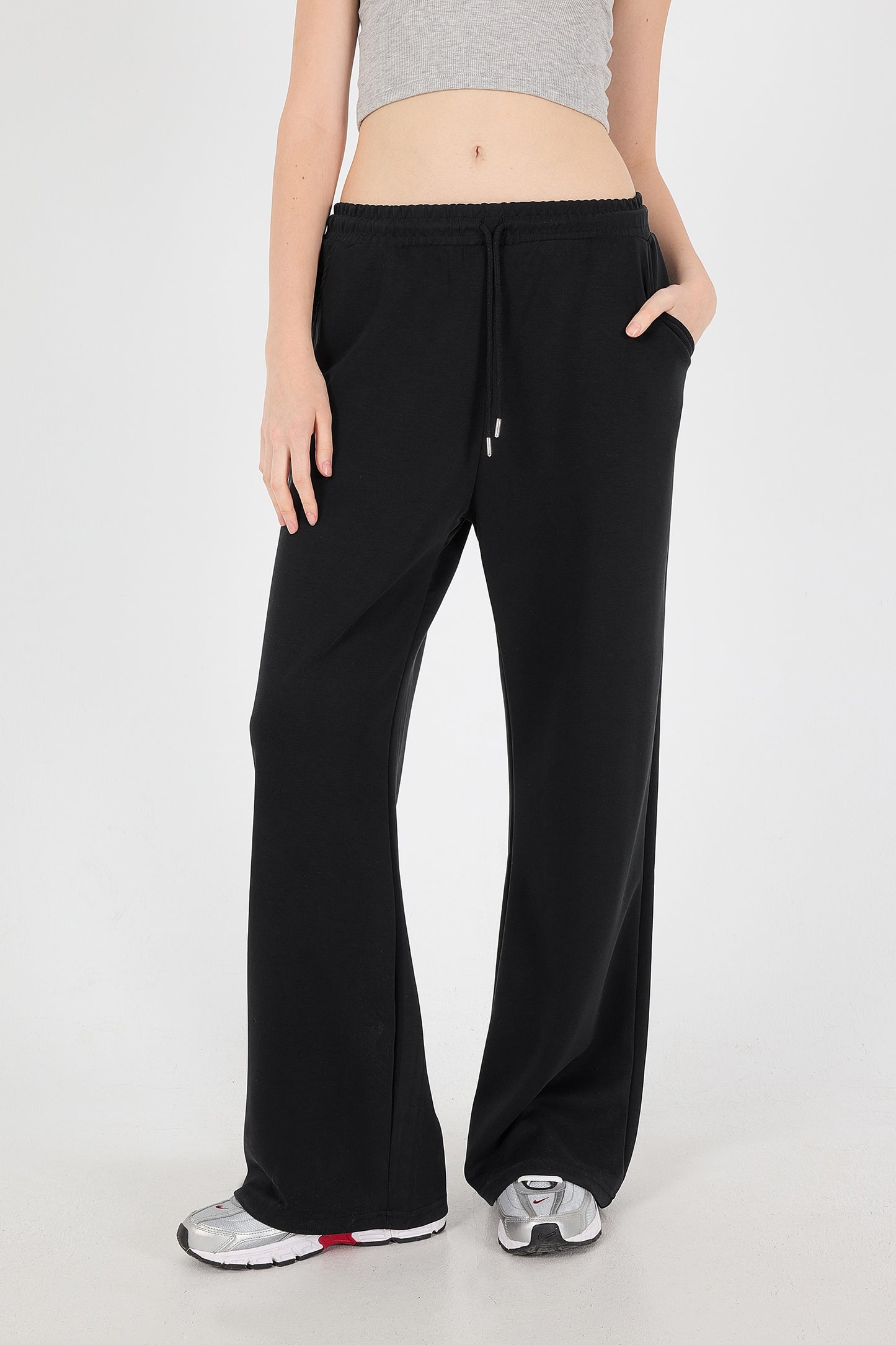 Black_Elastic-Waist-Modal-Sweatpants-addax