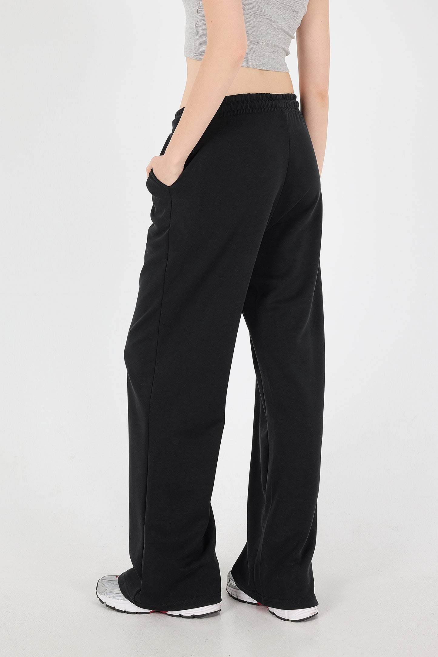 Black_Elastic-Waist-Modal-Sweatpants-addax