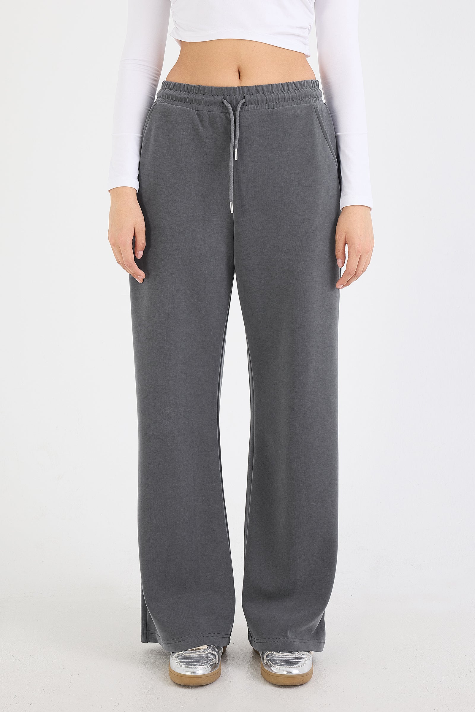 Charcoal_Elastic-Waist-Modal-Sweatpants-addax