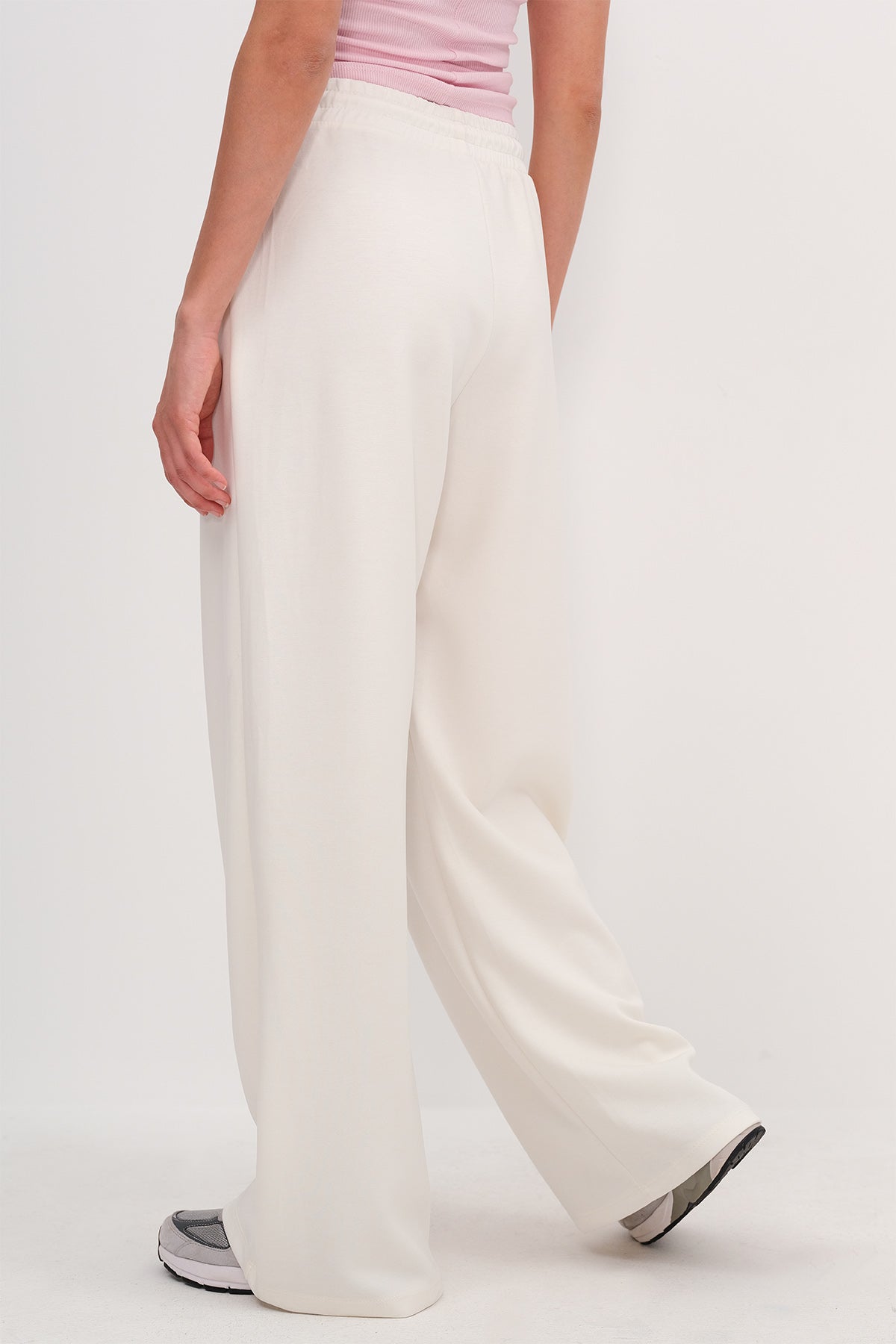 Ecru_Elastic-Waist-Modal-Sweatpants-addax