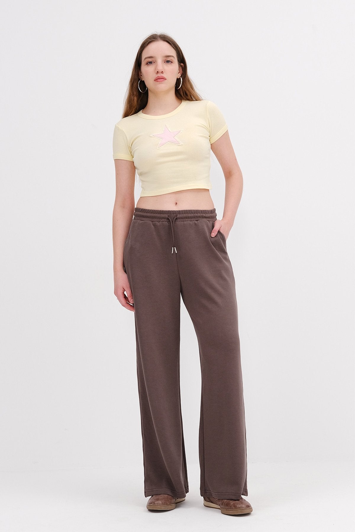 New-Brown_Elastic-Waist-Modal-Sweatpants-addax
