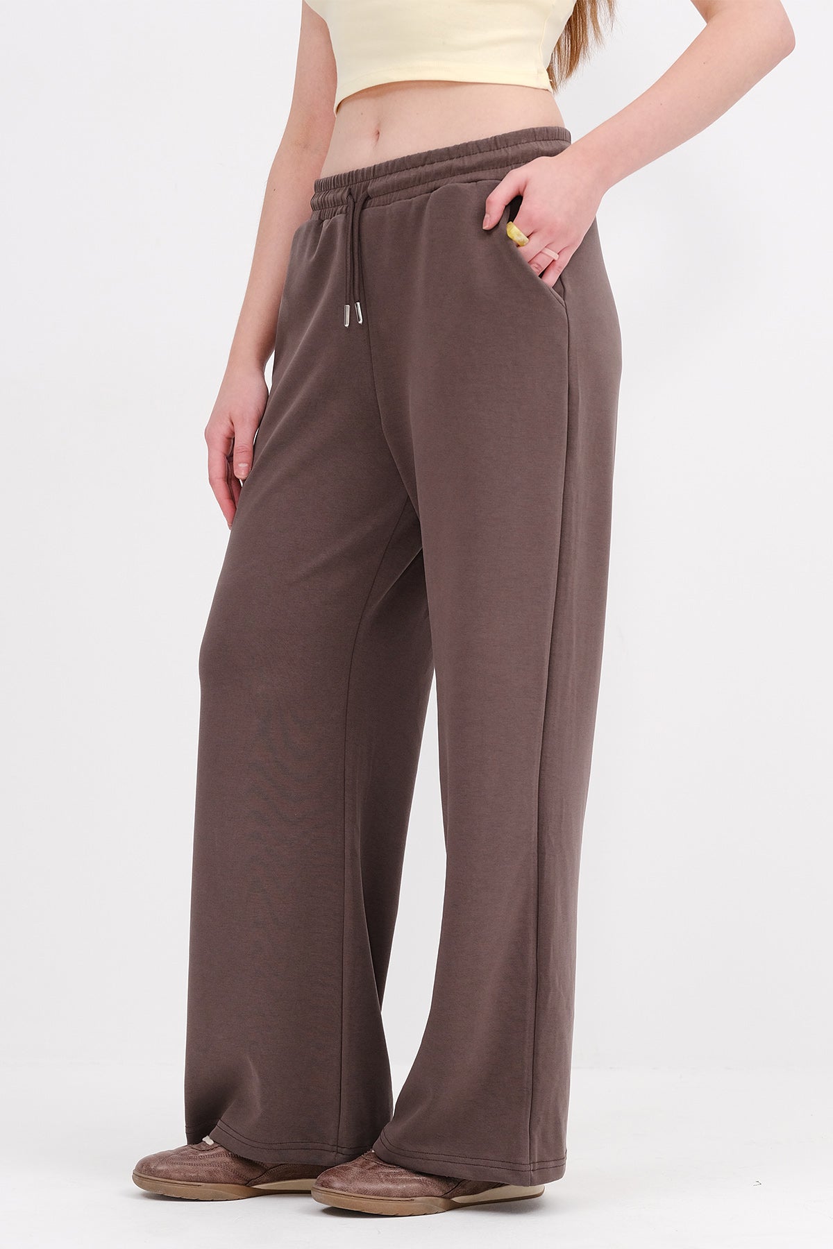 New-Brown_Elastic-Waist-Modal-Sweatpants-addax