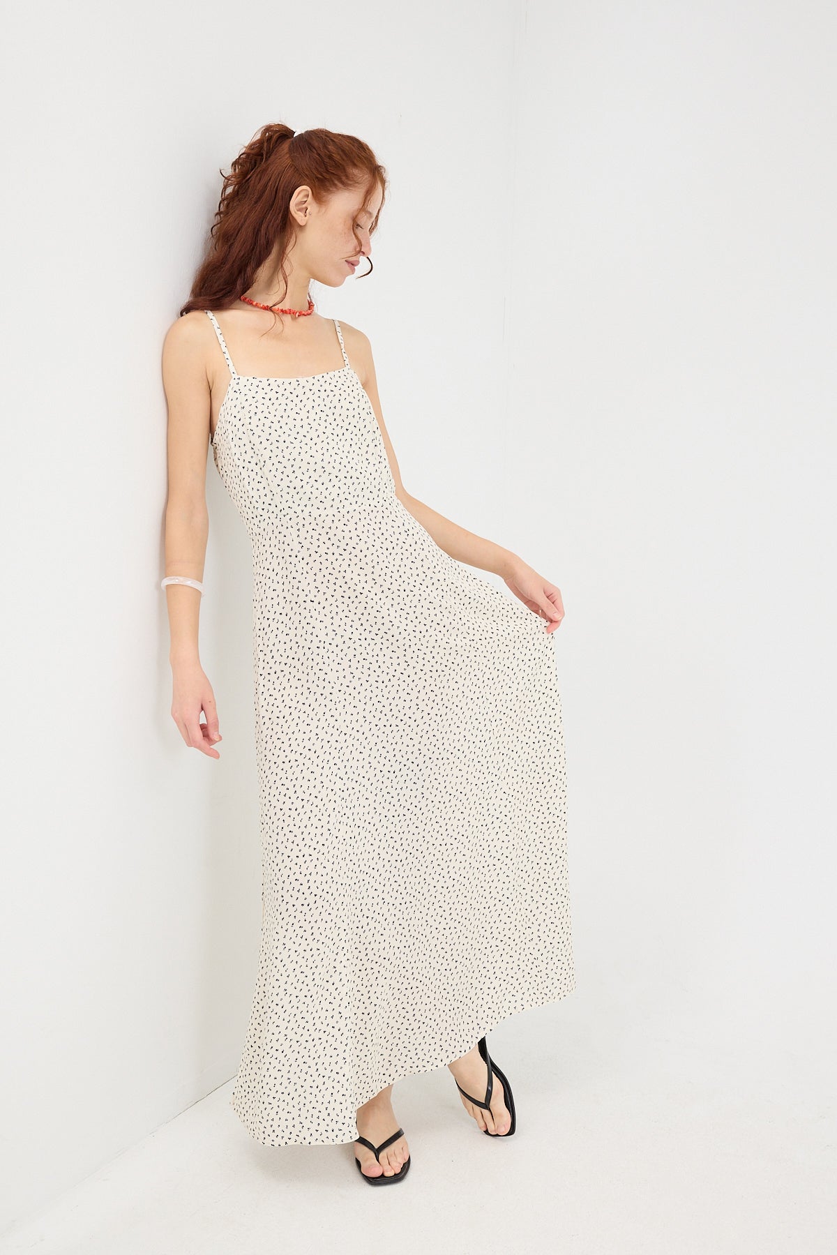 Long Dress With Printed